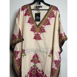 Kaftan Dresses for Women Beach Coverups, One Size Kaftans